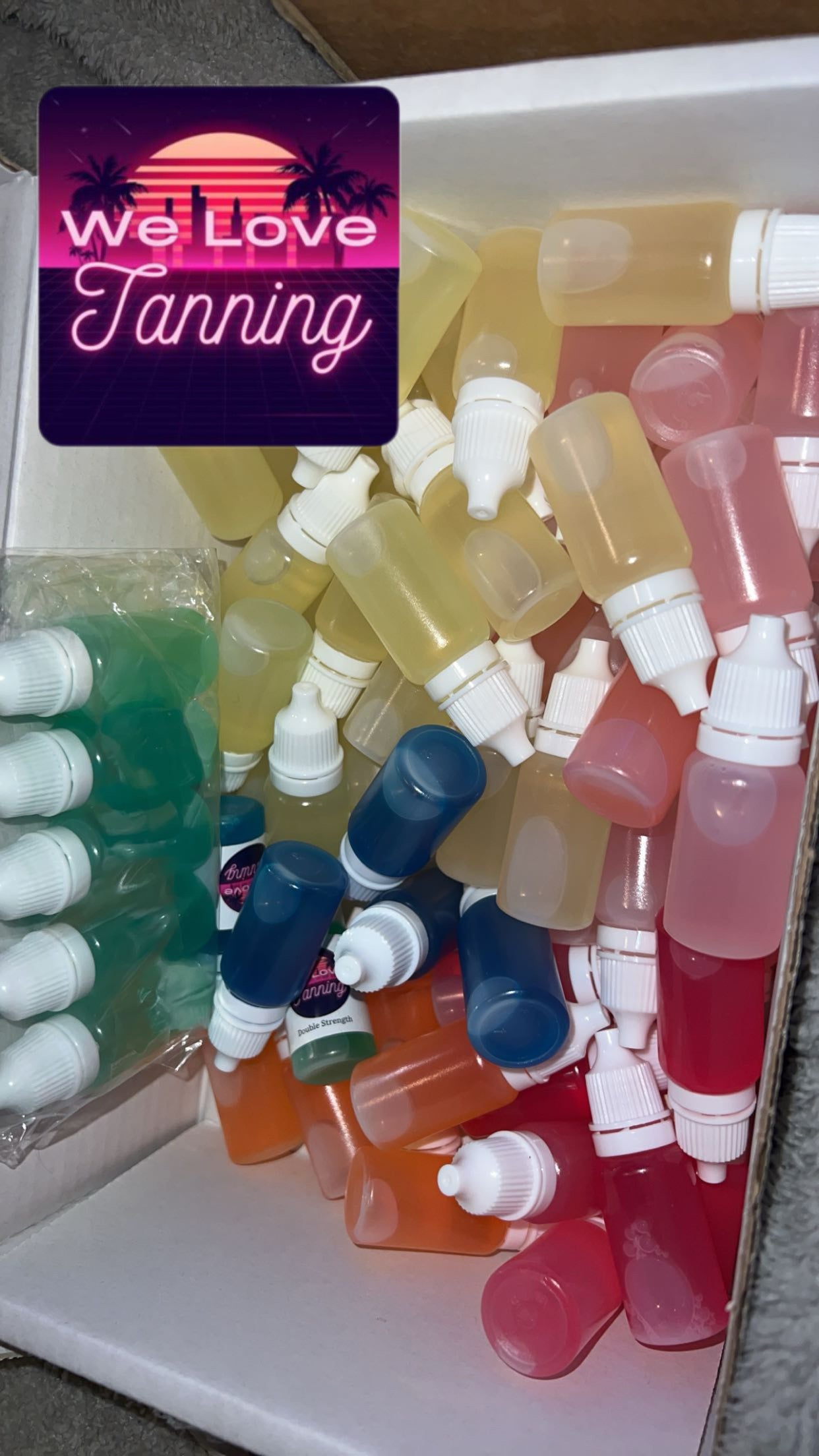 Flavoured Juicy Tanning Drops 10ml