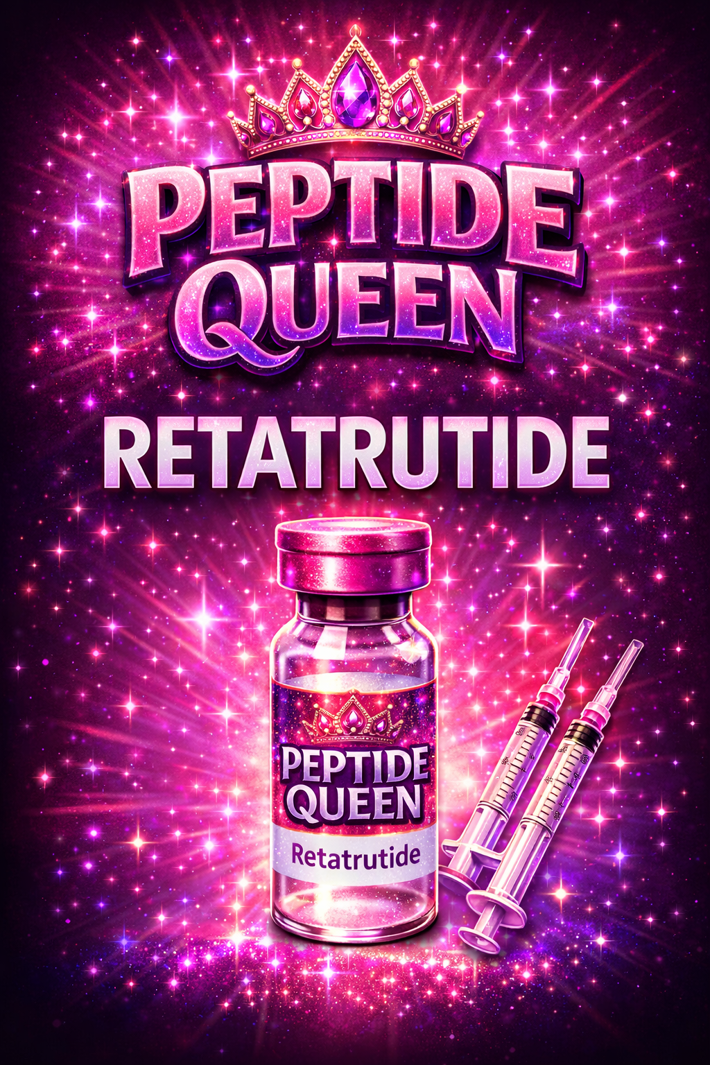 Retatrutide weight loss peptide 10mg vial x1 single vial